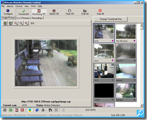 Netcam survellance, IP camera recording software, IP cameras softwares